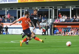 Jack Marriott scores the second goal to put the Town in front