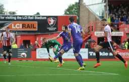 Danny Hylton gives the Town a 1-0 lead
