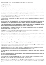 Match Report: Luton Town FC vs Crewe Alexandra (8th Oct 2016)