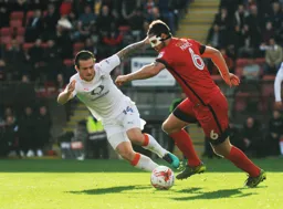 Jack Marriott has eyes firmly fixed on the ball