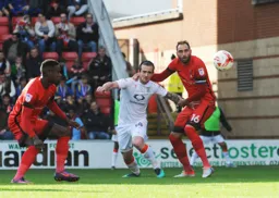 Jack Marriott on the ball