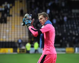 Christian Walton applauds the fans