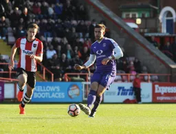 Olly Lee makes a pass