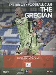 Programme: Exeter City vs Luton Town FC (5th Nov 2016)