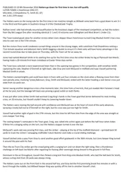 Match Report: Luton Town FC vs Millwall (8th Nov 2016)