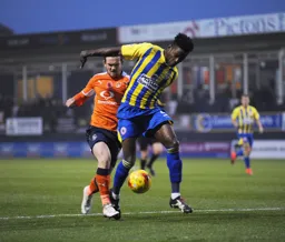 Jack Marriott putting the pressure on