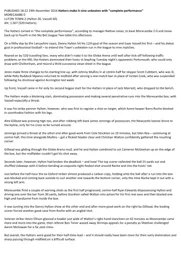 Match Report: Morecambe vs Luton Town FC (19th Nov 2016)