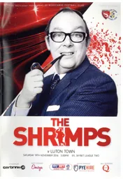 Programme: Morecambe vs Luton Town FC (19th Nov 2016)