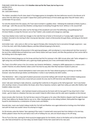 Match Report: Exeter City vs Luton Town FC (26th Nov 2016)