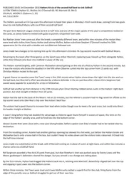 Match Report: Luton Town FC vs Solihull Moors (3rd Dec 2016)