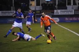 Jack Marriott leaves Luke Joyce on the floor