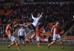 Cameron McGeehan heads in the second goal