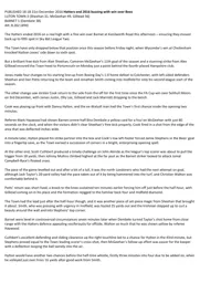 Match Report: Luton Town FC vs Barnet (31st Dec 2016)