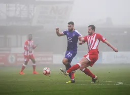 Josh McQuoid on the attack