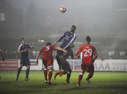 Iassac Vassell gets above his marker