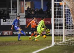 Danny Hylton gives the Town an early lead