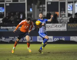 Danny Hylton sticks his head in where it hurts
