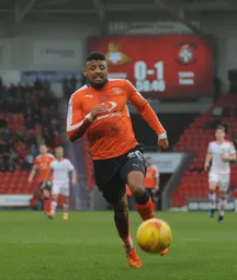 Isaac Vassell makes a run