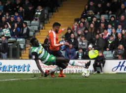 Isaac Vassell is fouled and wins a penalty