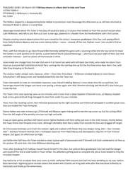 Match Report: Luton Town FC vs Stevenage (11th Mar 2017)