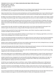 Match Report: Newport County AFC vs Luton Town FC (21st Mar 2017)