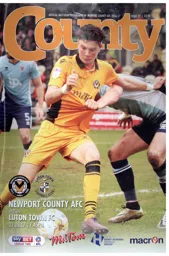 Programme: Newport County AFC vs Luton Town FC (21st Mar 2017)