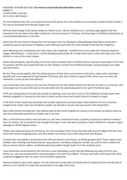 Match Report: Barnet vs Luton Town FC (8th Apr 2017)