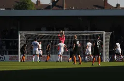 Stuart Moore plucks the ball out of the air