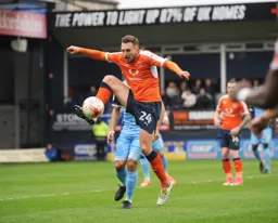 Lawson D'Ath brings the ball under control