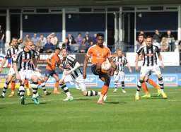 Pelly-Ruddock Mpanzu demonstrates some nifty ball control