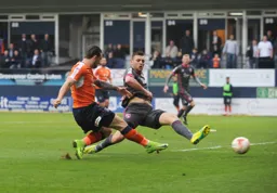 Jack Marriott puts away his first and Town`s second goal