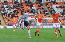 Olly Lee brings the ball under control