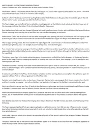 Match Report: Luton Town FC vs Swindon Town (9th Sep 2017)