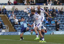 Scott Cuthbert last minute header levels the score at 1-1