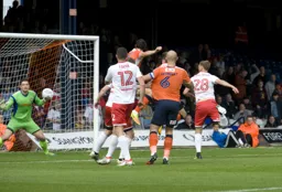 Alan Sheehan`s direct free kick goes straight in for the first goal