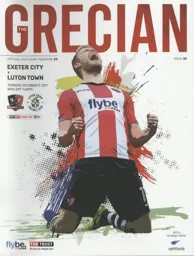 Programme: Exeter City vs Luton Town FC (17th Oct 2017)