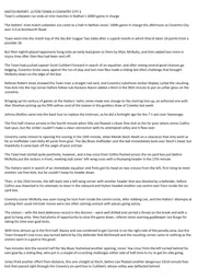 Match Report: Luton Town FC vs Coventry City (28th Oct 2017)