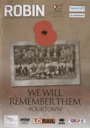 Programme: Cheltenham Town vs Luton Town FC (11th Nov 2017)