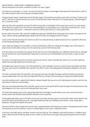 Match Report: Luton Town FC vs Cambridge United (18th Nov 2017)