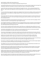 Match Report: Luton Town FC vs West Ham United (5th Dec 2017)