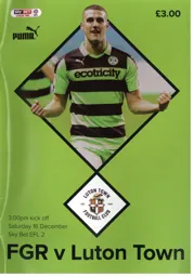 Programme: Forest Green Rovers vs Luton Town FC (16th Dec 2017)