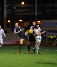 Dan Potts puts the boot in