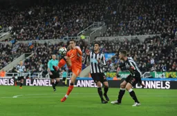 Olly Lee brings the ball under control