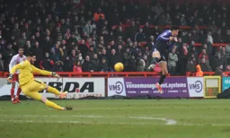 Harry Cornick resorts to evasive action as Tom King clears