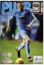 Programme: Coventry City vs Luton Town FC (13th Mar 2018)