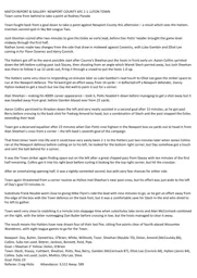 Match Report: Newport County AFC vs Luton Town FC (17th Mar 2018)