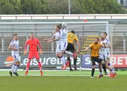 Glen Rea and Alan Sheehan combine to clear the danger