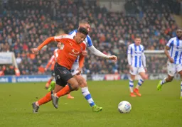 James Justin is on the charge despite being clearly held