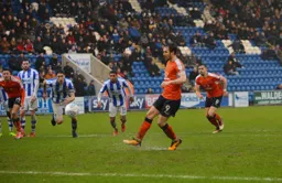 Danny Hylton scores a late consolation penalty