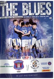 Programme: Carlisle United vs Luton Town FC (21st Apr 2018)